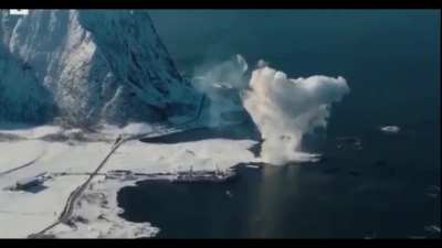 Alternate view of German space rocket failures impact  from Norway