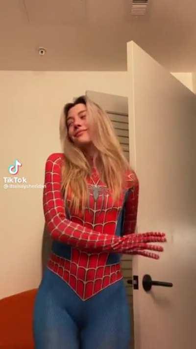 Such a sexy spider girl