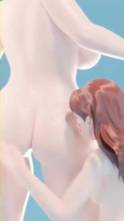 Mei & D.va OW 3D porn