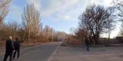 In Dniprorudny, Zaporizhia Oblast, Mayor Yevhen Matveyev and his residents went out to meet Russian tanks, and they returned.