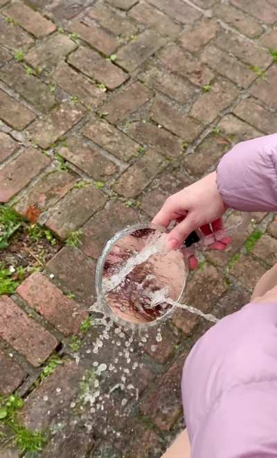 Mirror mirror, watch me piss