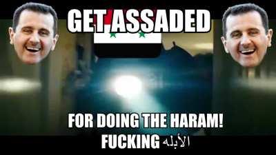 LMAO!! They just got Assaded! This is why you never do the Haram!!!