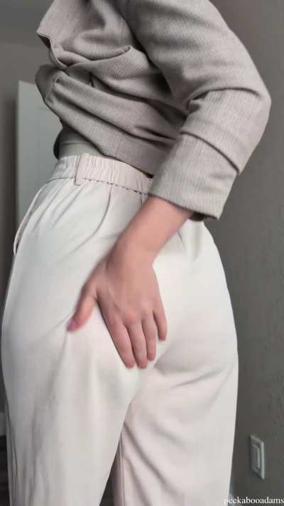 Yes, I really wear these panty lines to work