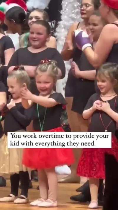 Parents presence means everything