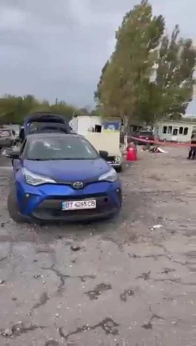 Ukrainian Armed Forces struck at a convoy of cars waiting for passage to the liberated part of the Zaporozhye region, there are dead, the authorities of the region told RIA Novosti