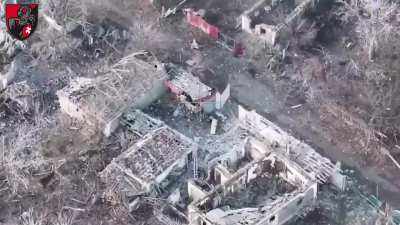 Russian soldier killed by Ukrainian small arms fire at close range in Shevchenko, by Pokrovsk. 12-14 March 2025