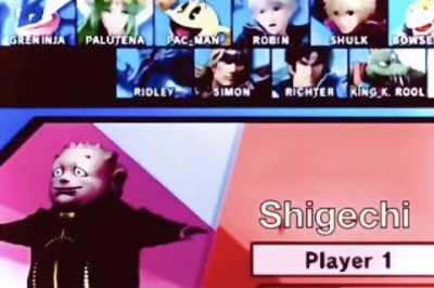 MY UNCLE WORKS AT NINTENDO AND LET ME TRY OUT CHALLENGER PACK 9 AND I MANAGED TO TAKE A PICTURE!!!!