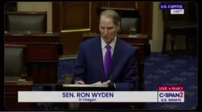 Senator Ron Wyden dropped some financial details captured from the Epstein investigation that senators previously had access to