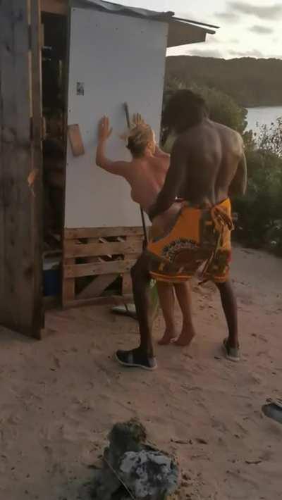 Milf got vaccinated and is ready for bbc on vacation