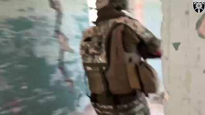 Fighters using laser tag systems learn proper movement in the terrain, cleaning of the city and other territories, evacuation of victims, communication between themselves and units.