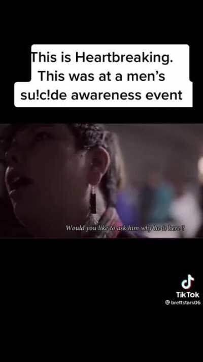 Feminists shut down a men's suicide awareness event.
