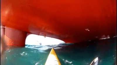 Imagine feeling the engine start up as you're under there.