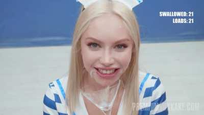 It is hard to imagine a more perfect cumslut than her