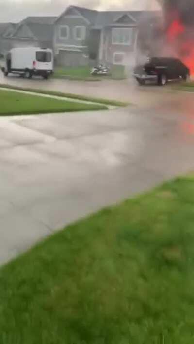 WCGW storing hundreds of firecrackers in the garage
