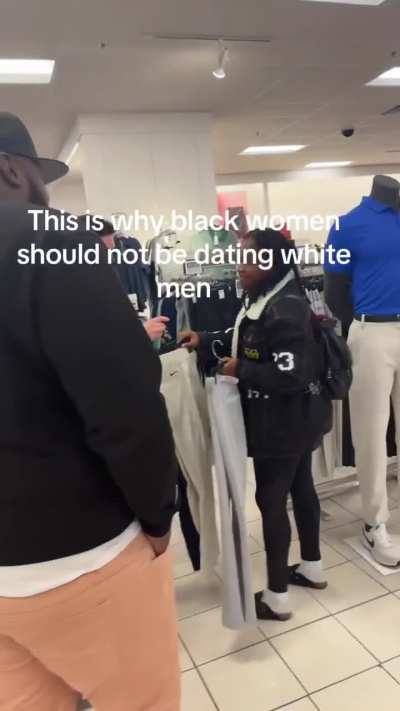 Guy bothering an interracial couple for TikTok
