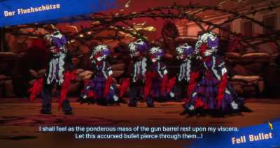 Fell Bullet is insane, 600 damage for two tails??