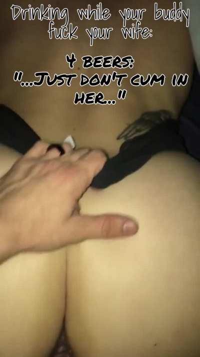 Pump a fucking baby into her.