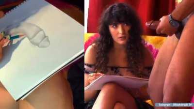 drawing class with teacher big dick