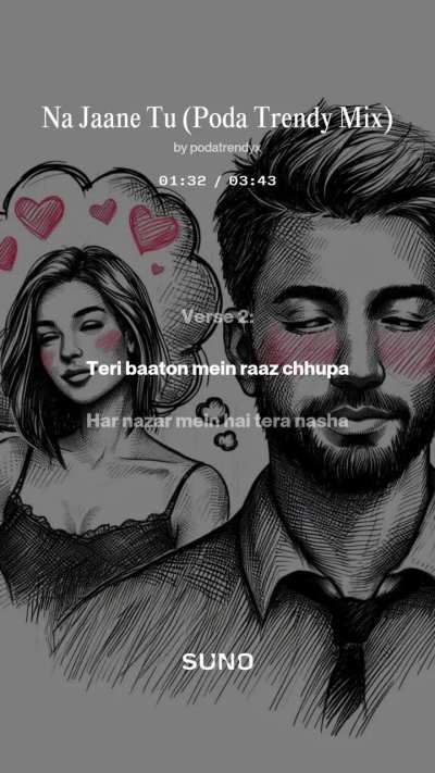 Na Jaane Tu  (A Human + AI effort)