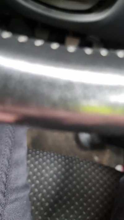 Stinking out the car 