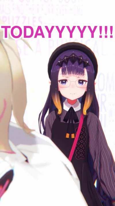 not tomorrow...TODAY!!!!