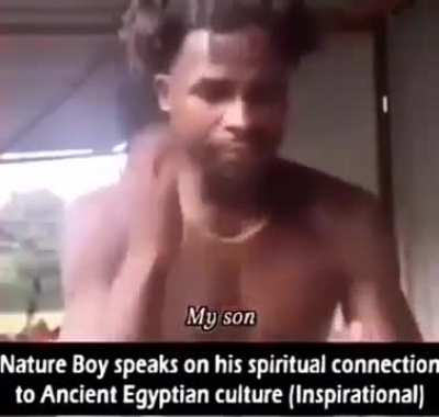 Swagger boy and his spiritual swag