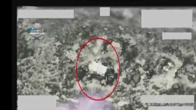 Saudi Air Force targets two Houthi positions in Yemen (date unknown)