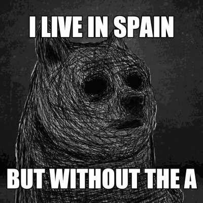 Le crippling sp(a)in has arrived