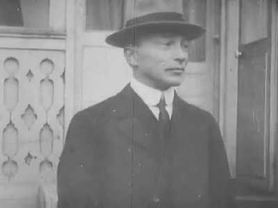 Rare excerpt of a video with Boris Savinkov