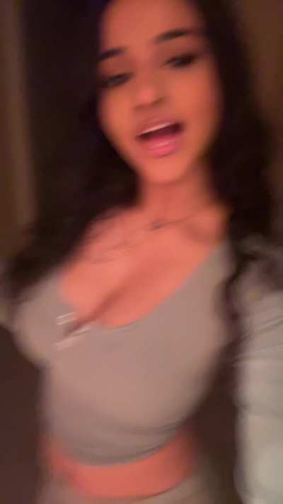 Buttons struggling against those jugs