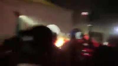 WATCH: Reporter LIAN BUAN tried to interview Bongbong Marcos for the last time in this campaign, but his security was, as usual, very rough. Two of her female colleagues got pushed, as the people around him chant: 