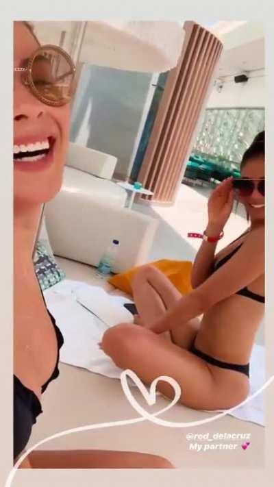 Red Dela Cruz and Camila Oliveira