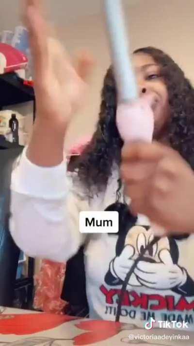 Another day with typical mom