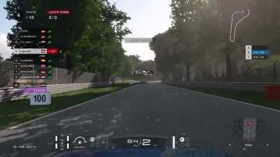 Well, that's one way to lose a podium