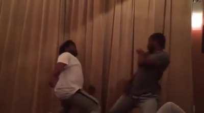 Kdot showing why they call him “Kung fu Kenny” 🥋😂