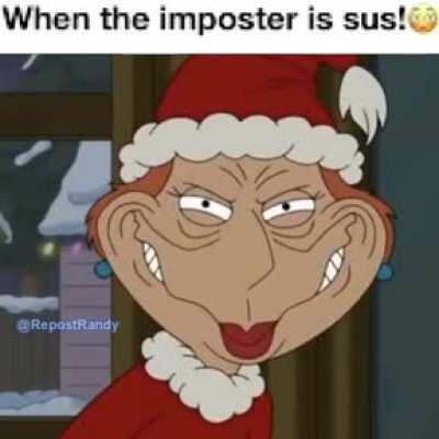 Hey Lois the imposter is sus 😳