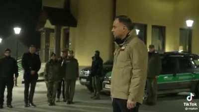 leaked announcement from the president