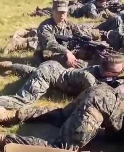 Slovak army training