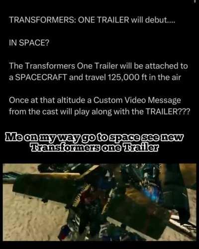 come on boys we are going back to cybertron