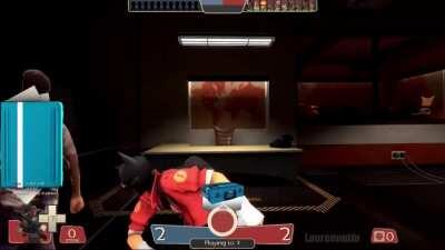 Dancing man plays 2fort (credit to Laurennntiu)