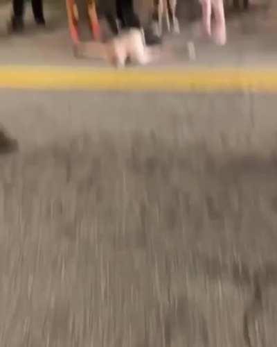 Boy got knocked out by gramps😅