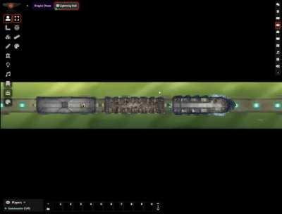 Eberron Lightning Rail in Action