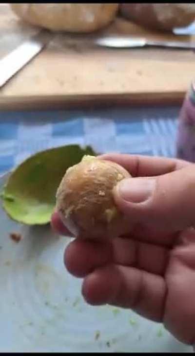 Houten bal in mijn mango?