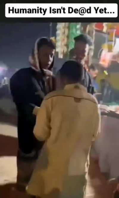 The Man wanted to help.