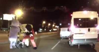 My favorite Russian dashcam video