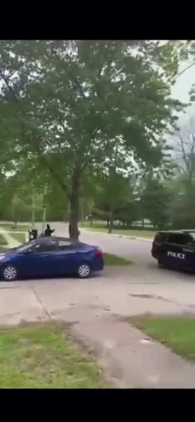 Showing your bare ass as an insult..