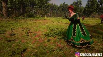 The Gang dancing to Country Roads