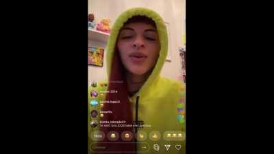 Resumen del vivo de Cazzu