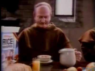 the only cereal that talks to you