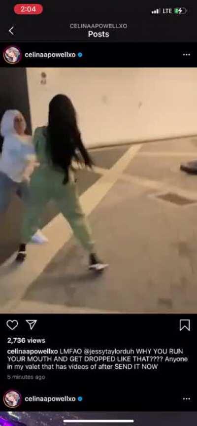 Not a sextape but yo these famous thot bitches that talk all this shit cannot fight this has got to be top 10 wackiest fights I seen CELINA POWELL cannot fight and somehow jessy Taylor did even worse😭😭😭